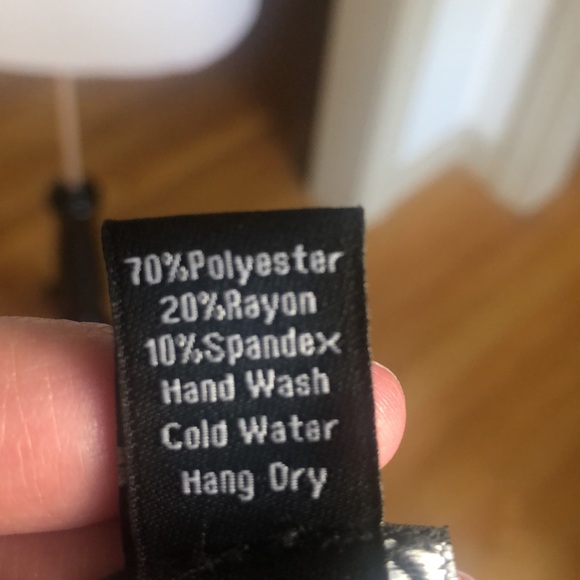 Clara Sun Woo large black knit pull on midi skirt NWT - Picture 6 of 7